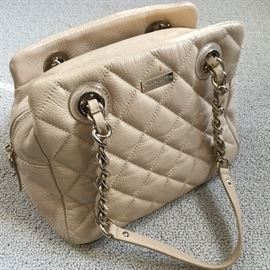 Kate Leather Purse; like new! Dust bag included. Now just $80! Approx 12" L x 7" H 