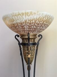 Designer Torchiere Lamp