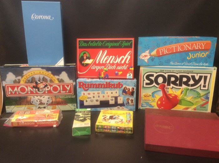 EB803G Sorry, Monopoly, Scrabble, and Other Board Games