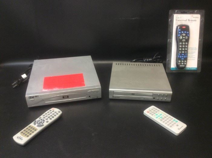 EB807G Cyber Home and Apex Digital DVD Players  RadioShack Universal Remote