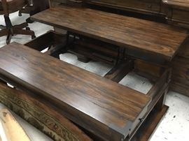 Large coffee table - top, 1/2 lifts
