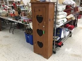 Heart cut out small chest