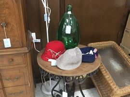 Small table - cool hats