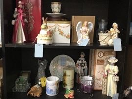 More angels and other figurines