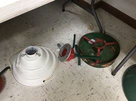 Vintage Christmas tree holders