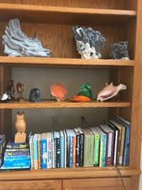 Grab a book, some coral, and some decor for your spot!