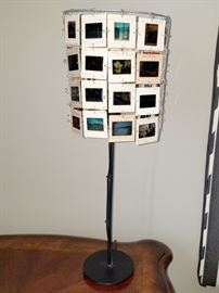 Hand-made slide lamp!