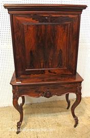 ANTIQUE 2 Piece Rosewood Fall Front Desk with original finish
Located Inside – Auction Estimate $400-$800