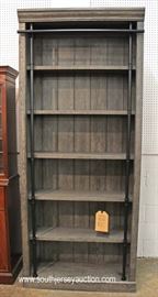 Contemporary Gray Distressed Library Style Open Face Bookcase with original tags by “Martin Furniture”
Located Inside – Auction Estimate $300-$600