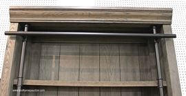 Contemporary Gray Distressed Library Style Open Face Bookcase with original tags by “Martin Furniture”
Located Inside – Auction Estimate $300-$600