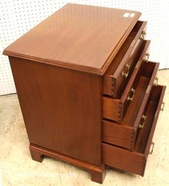 PAIR of Mahogany 4 Drawer Bachelor Chest by “Biggs Furniture”
Located Inside – Auction Estimate $300-$600