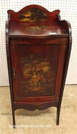 ANTIQUE Mahogany Vernis Martin Paint Decorated Style Music Cabinet
Located Inside – Auction Estimate $200-$400