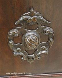 ANTIQUE Walnut Marble Top 1 Drawer 1 Door Side Cabinet with Carved Griffins
Located Inside – Auction Estimate $300-$600