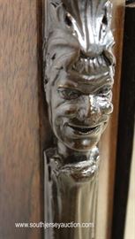 ANTIQUE Walnut Marble Top 1 Drawer 1 Door Side Cabinet with Carved Griffins
Located Inside – Auction Estimate $300-$600