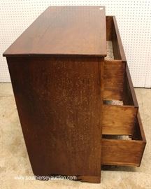 ANTIQUE Burl Mahogany 3 Drawer Chest
Located Inside – Auction Estimate $200-$400