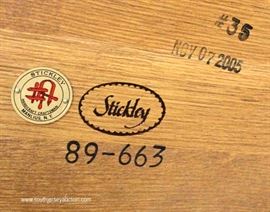 Mission Oak Round Side Table by “Stickley Furniture”
Located Inside – Auction Estimate $300-$600