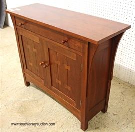 SOLID Cherry One Drawer 2 Door Server in the Arts and Craft Style by “Stickley Furniture”
Located Inside – Auction Estimate $400-$800