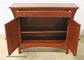 SOLID Cherry One Drawer 2 Door Server in the Arts and Craft Style by “Stickley Furniture”
Located Inside – Auction Estimate $400-$800