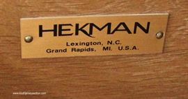 SOLID Mahogany Asian Inspired Buffet by “Hekman Furniture”
Located Inside – Auction Estimate $200-$400