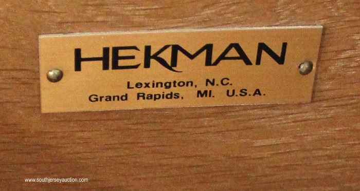 SOLID Mahogany Asian Inspired Buffet by “Hekman Furniture”
Located Inside – Auction Estimate $200-$400