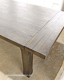 NEW Country Style 7 Piece Plank Top Dining Room Table and 6 Chairs
Located Inside – Auction Estimate $400-$800