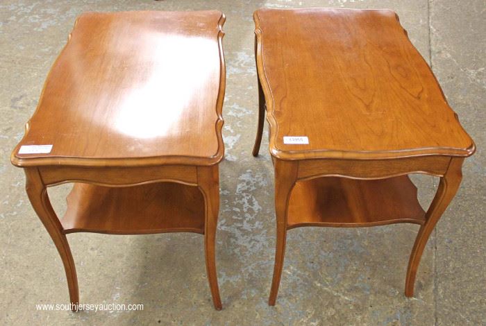 PAIR of SOLID Cherry End Tables
Located Inside – Auction Estimate $50-$100