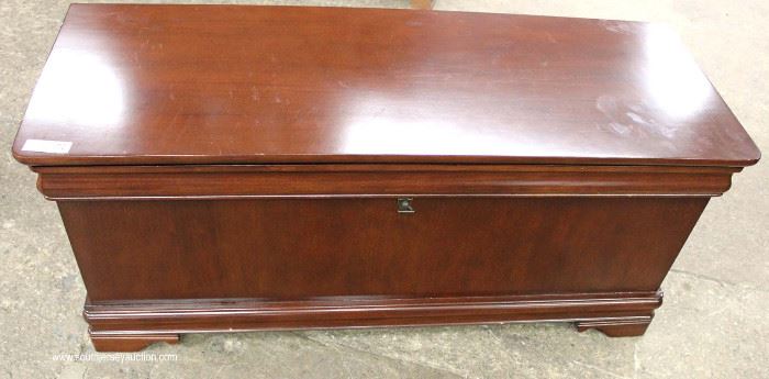 Burl Mahogany Contemporary Cedar Chest by “Powell Furniture”
Located Inside – Auction Estimate $100-$200