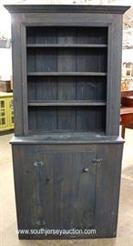 Antique Style Country Step Back Cupboard in the Gray Wash Finish
Located Inside – Auction Estimate $100-$300
