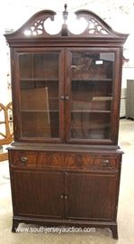 One of Several Mahogany China Cabinets
Located Inside – Auction Estimate $100-$200
