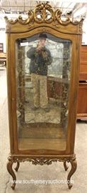 Italian Mirrored Back Carved Crystal Cabinet
Located Inside – Auction Estimate $100-$300