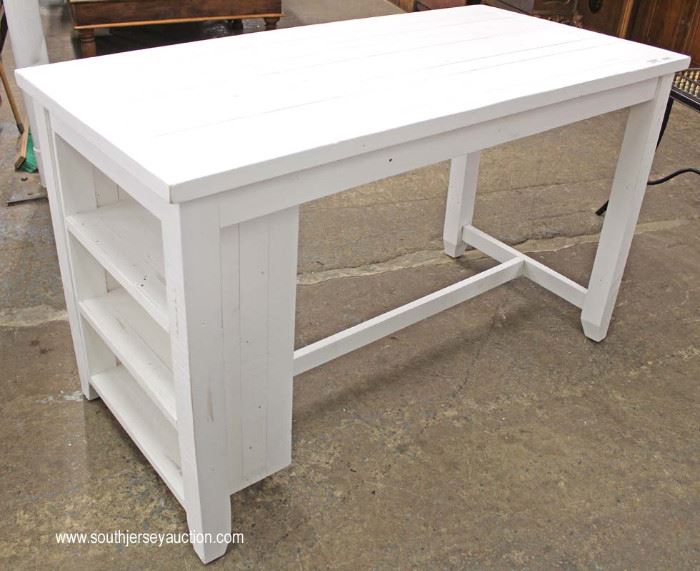 Country Style Plank Top Kitchen Island with Recipe Book Case
Located Inside – Auction Estimate $100-$300