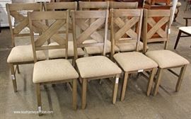 NEW Country Style 9 Piece Cross Buck Dining Room Table with 8 Chairs Table has Self Storing Leaf
Located Inside – Auction Estimate $500-$1000