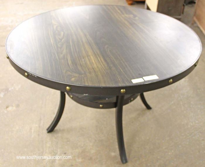 NEW 4 Piece Industrial Style 48” Breakfast Table and 3 Chairs
Located Inside – Auction Estimate $200-$400