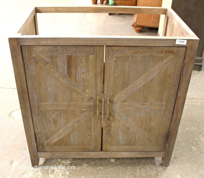 NEW Country Style Bathroom Sink Vanity with Faucet
Located Inside – Auction Estimate $100-$200
