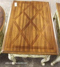 Selection of Country French Style Burl Walnut Tops Tables by “Weiman Furniture”
Located Inside – Auction Estimate $100-$300