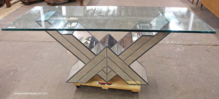Ultra-Modern Mirrored Glass Top Decorator Console
Located Inside – Auction Estimate $200-$400