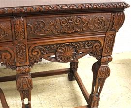 SOLID Walnut Highly Carved and Ornate Depression Buffet – VERY NICE
Located Inside – Auction Estimate $400-$800