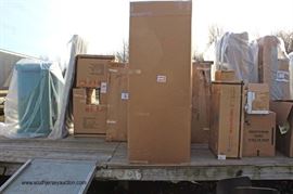 LARGE Selection of New Furniture including Bathroom Vanity’s, Sectional Sofa’s, Kitchen Sets, Bookcases, and much much more all to be unwrapped, assembled and photo