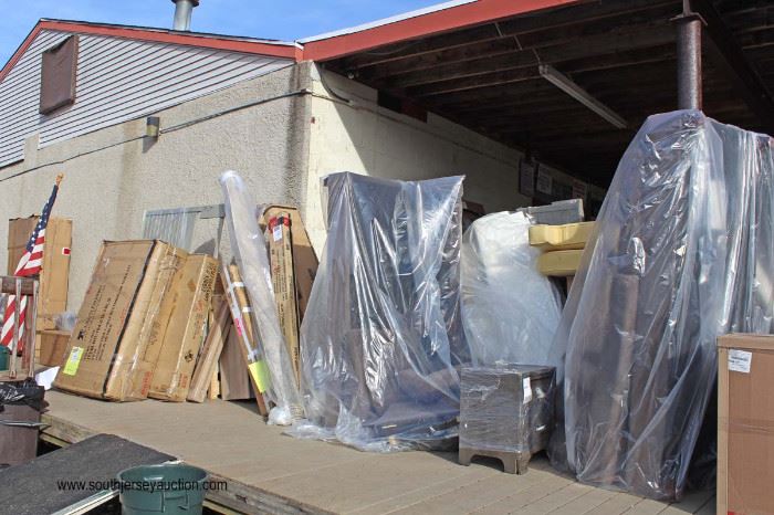 LARGE Selection of New Furniture including Bathroom Vanity’s, Sectional Sofa’s, Kitchen Sets, Bookcases, and much much more all to be unwrapped, assembled and photo