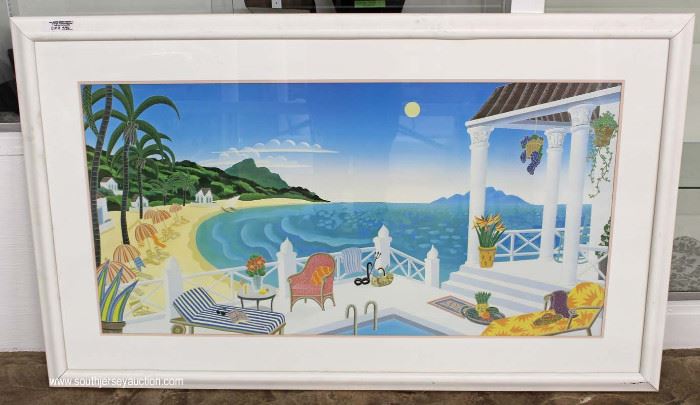 Signed Oil on Canvas in Nice Carved Frame (approximately 54”w x 43 ½” H)
Located Inside – Auction Estimate $200-$400