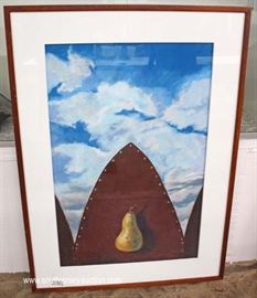 Signed Oil on Canvas in Nice Carved Frame (approximately 54”w x 43 ½” H)
Located Inside – Auction Estimate $200-$400