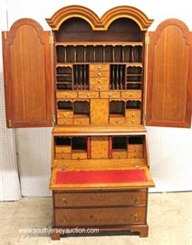 2 Piece Burl Walnut Blind Door Secretary with Full Fitted Interior
Located Inside – Auction Estimate $300-$600