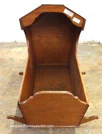 ANTIQUE Walnut Cradle
Located Inside – Auction Estimate $100-$200