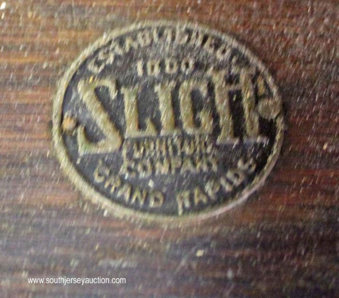 ‘Set of 6’ SOLID Oak Depression Carved Dining Room Chairs by “Sligh Furniture”
Located Inside – Auction Estimate $300-$600