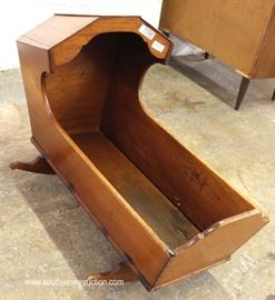 ANTIQUE Walnut Cradle
Located Inside – Auction Estimate $100-$200