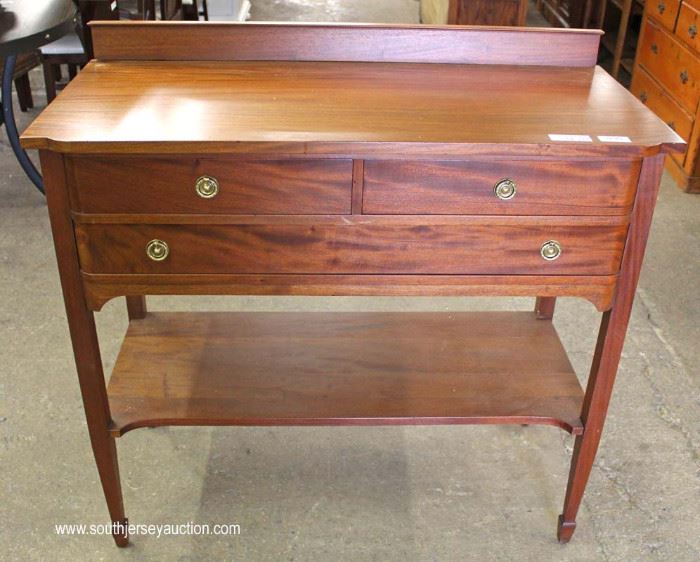 Burl Mahogany 2 Drawer over 1 Drawer Server
Located Inside – Auction Estimate $100-$300