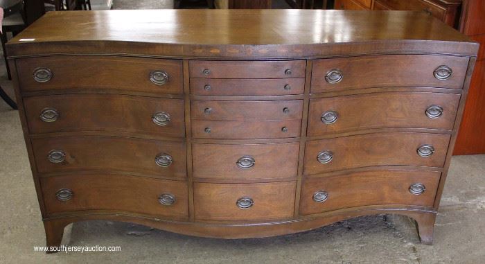 Burl Mahogany Inlaid High Chest and Low Chest by “Hellam Furniture”
Located Inside – Auction Estimate $300-$600