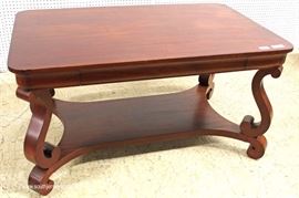 ANTIQUE Mahogany One Drawer Empire Library Table
Located Inside – Auction Estimate $200-$400