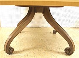 7 Piece Theodore Alexander 72” Round Decorator Table with 6 Upholstered Dining Room Chairs with Original Tags Attributed to Habersham Furniture ($8000 new)
Located Inside – Auction Estimate $500-$1000