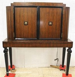 QUALITY Rosewood 4 Door Lighted BAR by “Henredon Furniture” with Original Tags
Located Inside – Auction Estimate $500-$1000